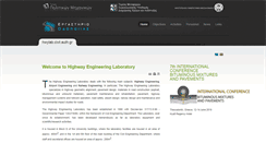 Desktop Screenshot of hwylab.civil.auth.gr