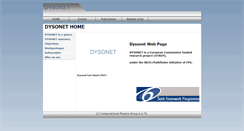 Desktop Screenshot of dysonet.physics.auth.gr