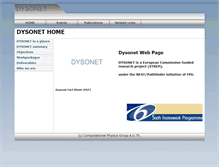 Tablet Screenshot of dysonet.physics.auth.gr