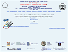 Tablet Screenshot of hep2005.physics.auth.gr