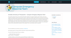 Desktop Screenshot of cert.auth.gr